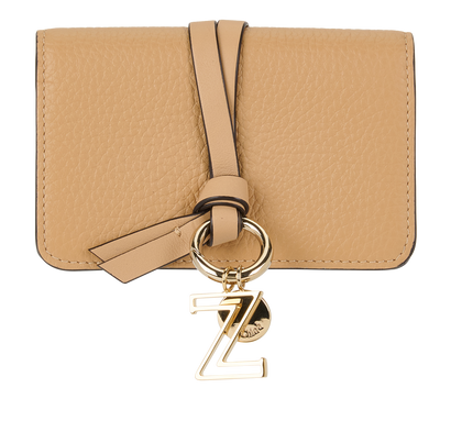 Chloe Alphabet Card Holder, front view